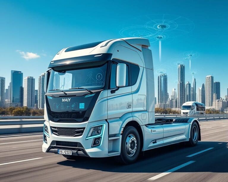 Smarte Assistenzsysteme in modernen Lastwagen
