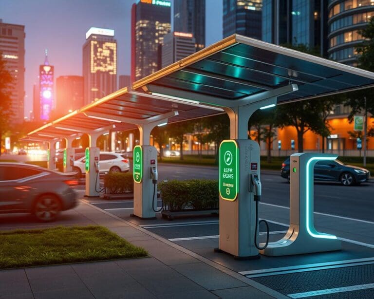 Smarte Ladestationen für Elektrofahrzeuge