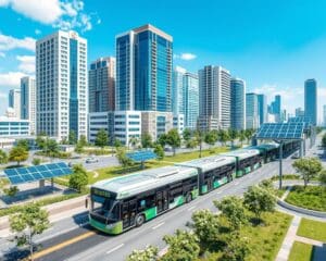 Solarbetriebene Elektrobusse für den Stadtverkehr
