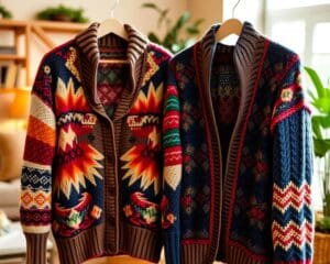Strickjacken mit Mustern: Gemütlich und stilvoll zugleich