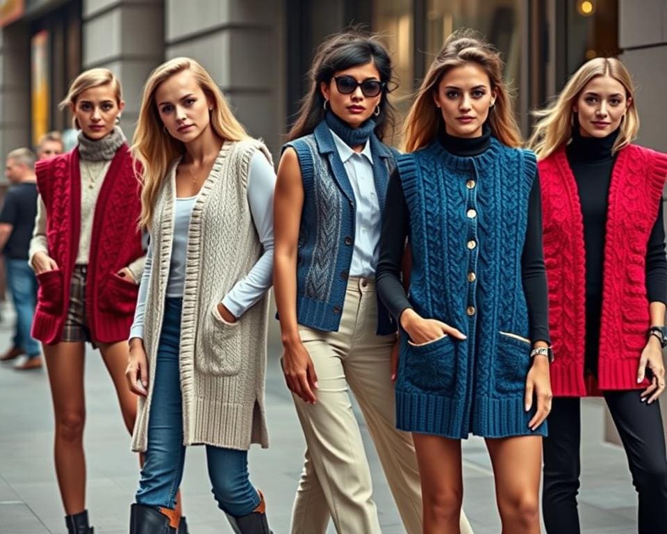 Strickwesten: Ein modernes Revival