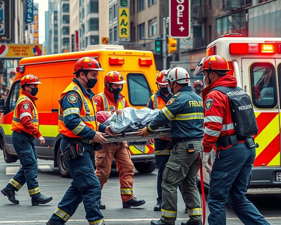 Teamarbeit im Rettungsdienst