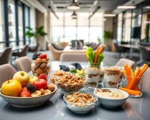 Tipps für gesunde Snacks im Büro