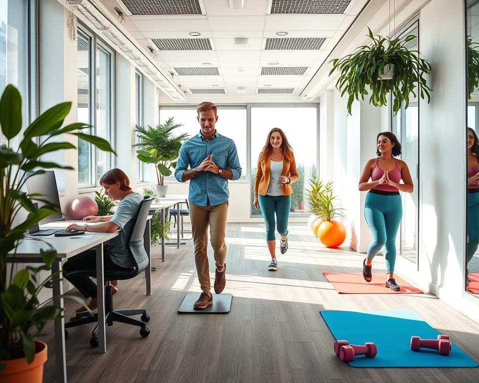 Tipps für mehr Bewegung im Büroalltag