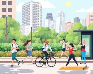 Tipps für mehr Bewegung im stressigen Alltag