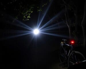 Tragbare Fahrradlampen: Mehr Sicherheit bei Dunkelheit