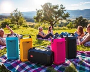 Tragbare Lautsprecher: Perfekter Sound überall dabei