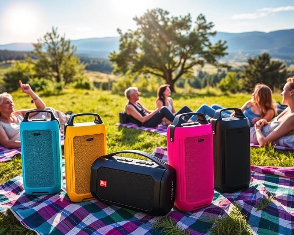 Tragbare Lautsprecher: Perfekter Sound überall dabei