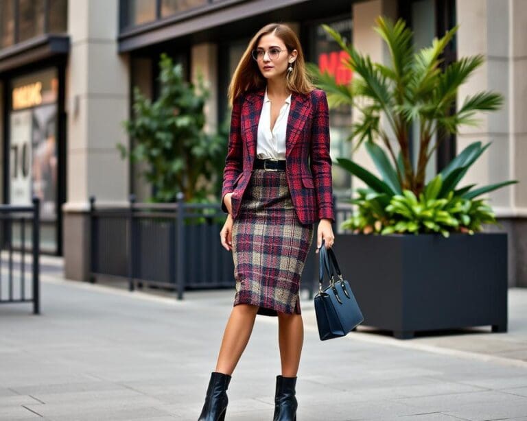 Tweed-Kostüme: Wie man den Klassiker modern trägt