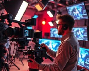 Videotechniker: Moderne Technik für Filme und Präsentationen