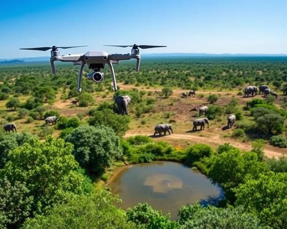 Was leisten Drohnen für die Überwachung von Wildreservaten?