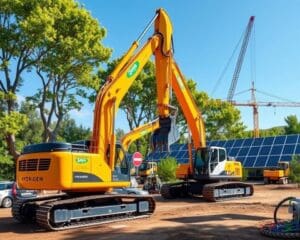 Wasserstoffbetriebene Baumaschinen für eine grüne Bauwirtschaft