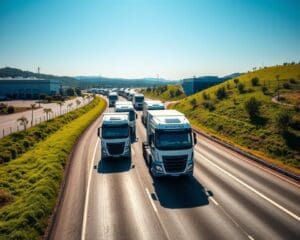 Wasserstoffbetriebene Lkw für den Güterverkehr