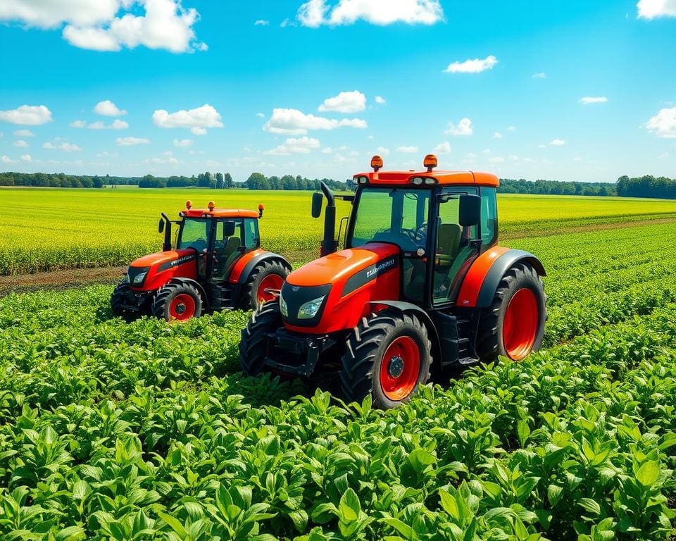Wasserstoffbetriebene Traktoren für grüne Landwirtschaft