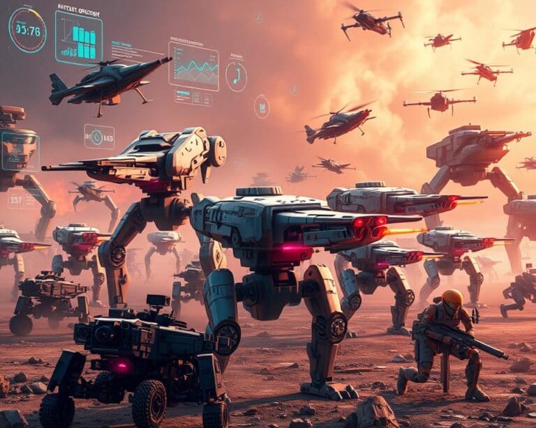 Welche Innovationen gibt es bei Militärrobotik?