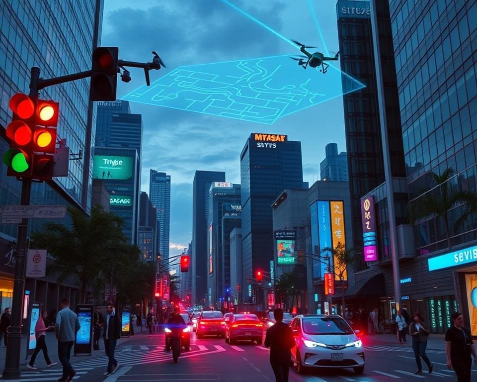 Welche Technologien fördern die Navigation in Städten?