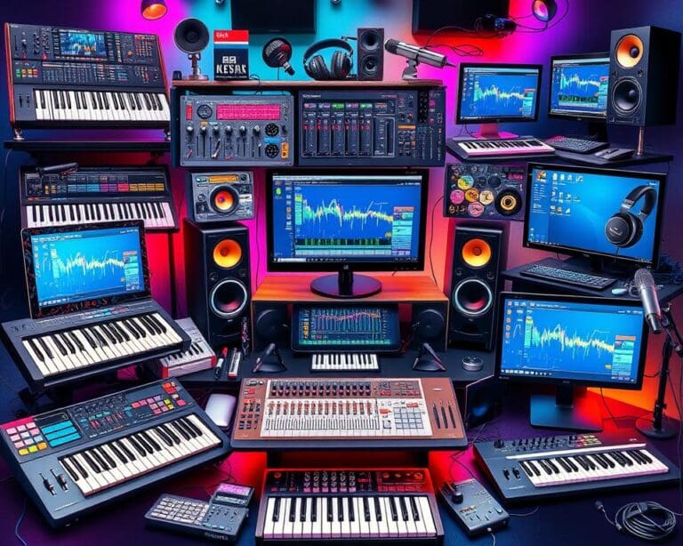 Welche Tools dominieren die Musikproduktionstechnologie?