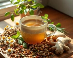 Wie Kräutertees die Verdauung fördern