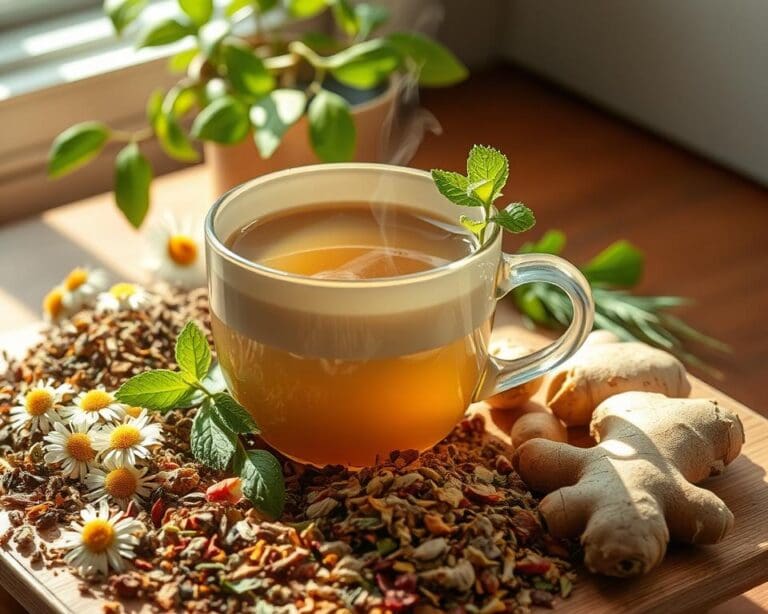 Wie Kräutertees die Verdauung fördern
