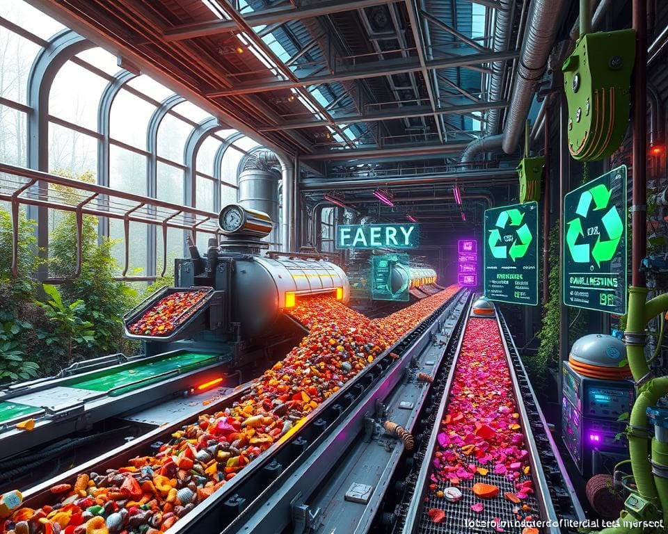 Wie helfen Recyclingtechnologien bei der Wiederverwendung seltener Materialien?