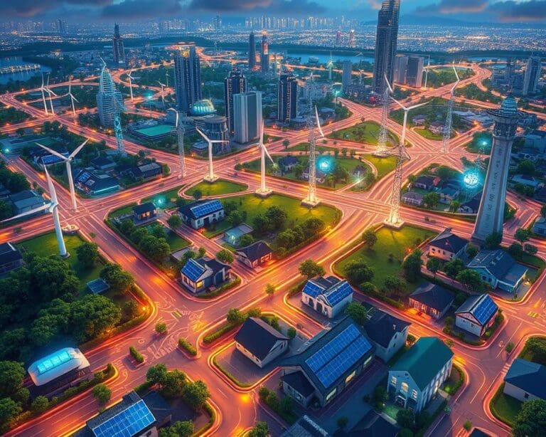 Wie helfen smarte Netze bei der Integration erneuerbarer Energien?