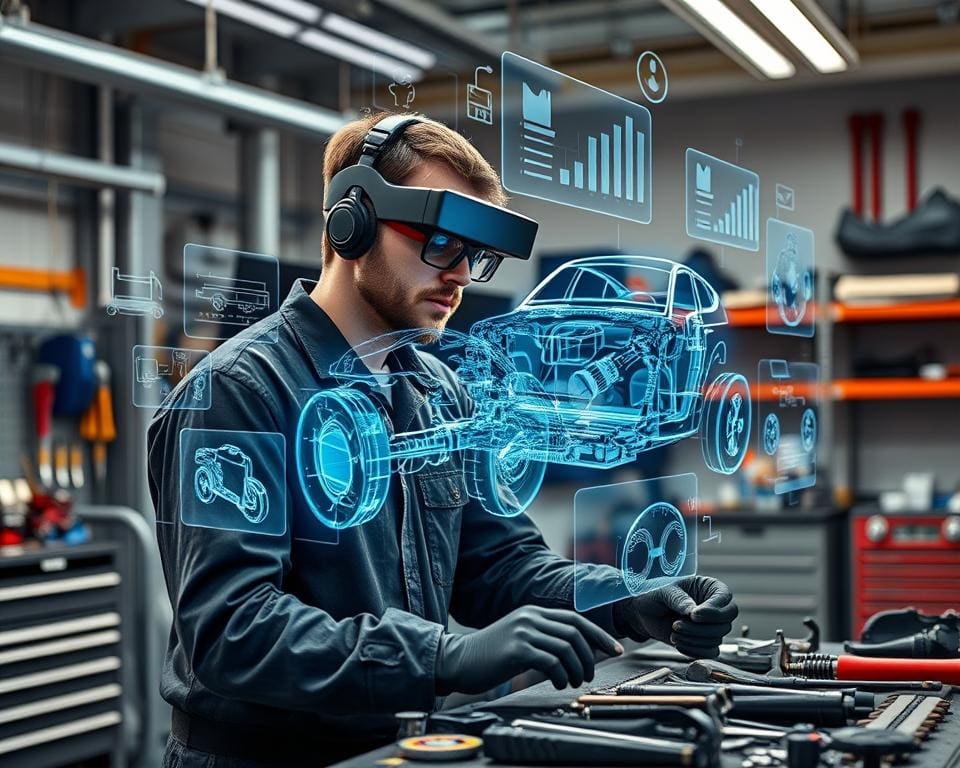 Wie hilft Augmented Reality in der Fahrzeugreparatur?