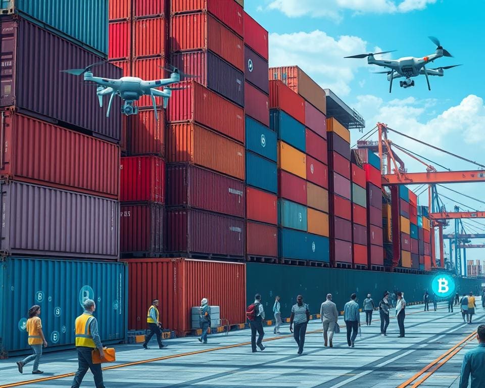 Wie unterstützt Blockchain die globale Logistik?