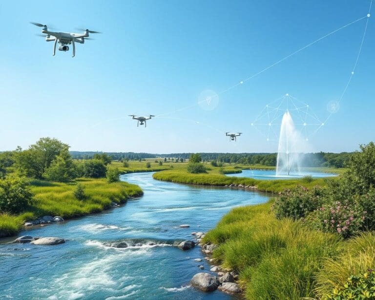 Wie wird IoT für die Überwachung von Wasserressourcen genutzt?