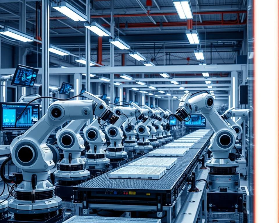 Wie wird KI in der Automatisierung von Produktionslinien genutzt?