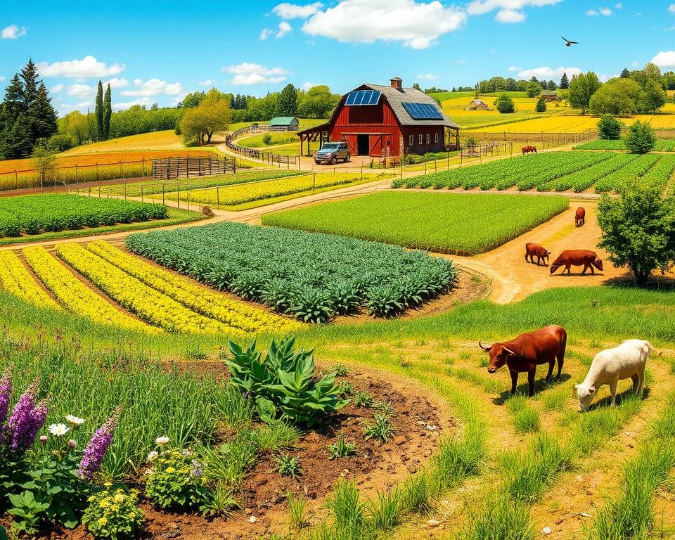 nachhaltige landwirtschaftliche Methoden