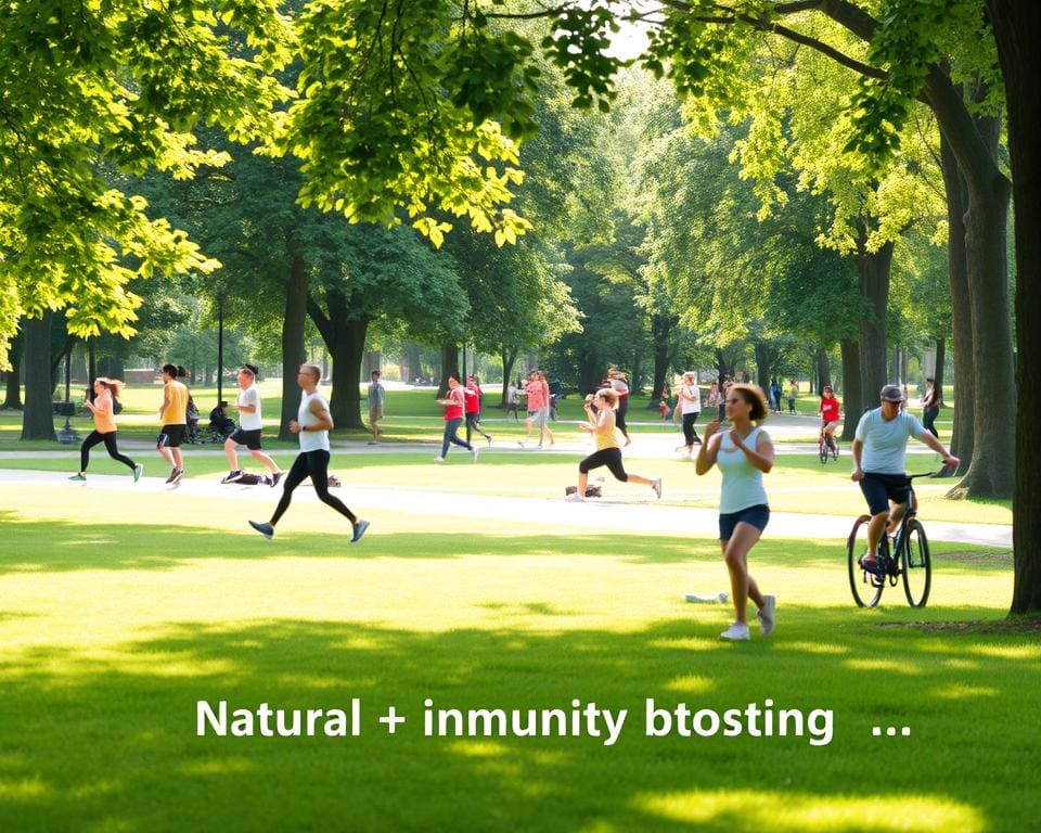 natürliche Immunboost durch Bewegung