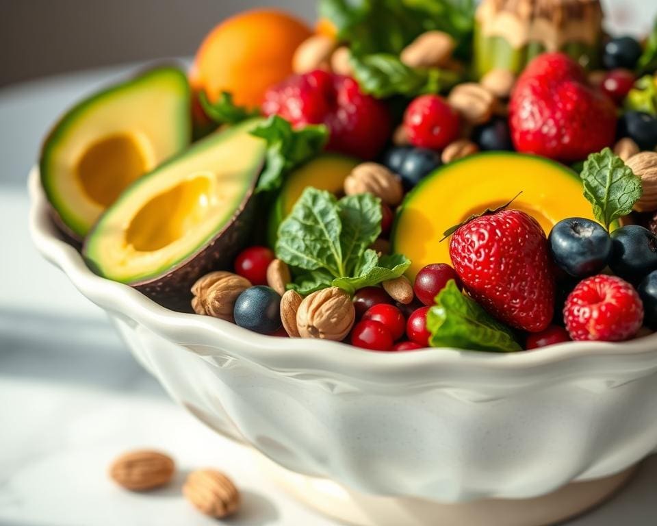 pflanzliche Ernährung für schöne Haut