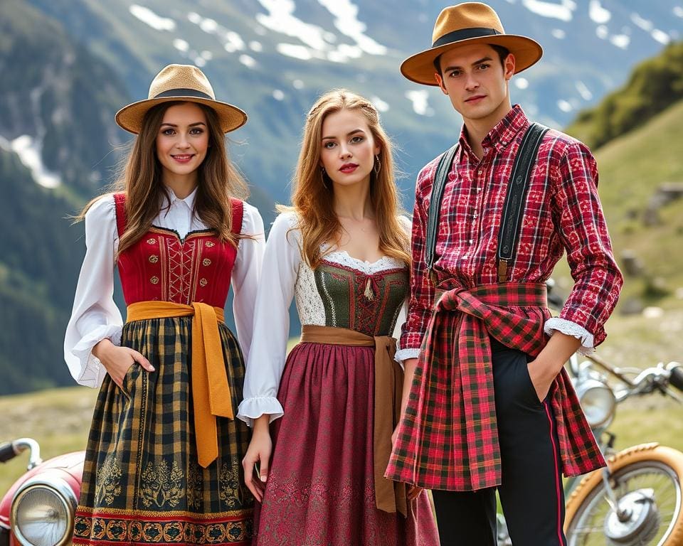traditionelle Trachtenmode