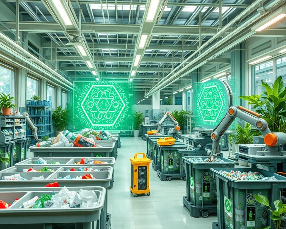 Blockchain Lösungen für Recyclingprozesse