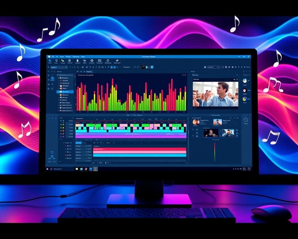 Clips und Audiodateien online kombinieren