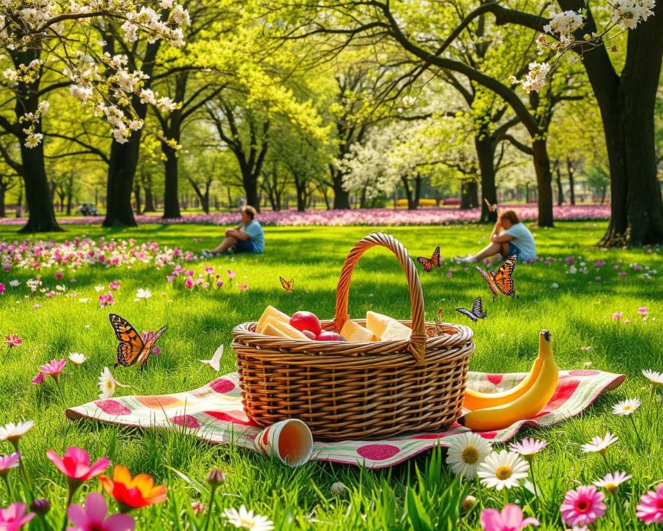 Die schönsten Parks für ein Picknick im Frühling