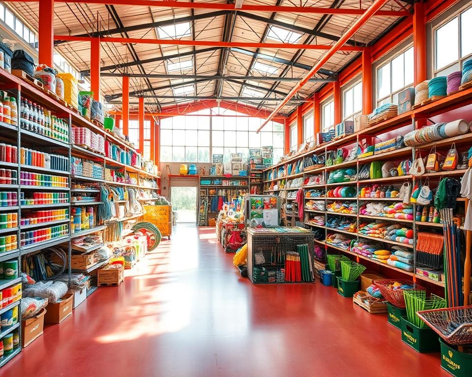 Freizeitbedarfsgroßhandel: Alles für Hobbys und Erholung