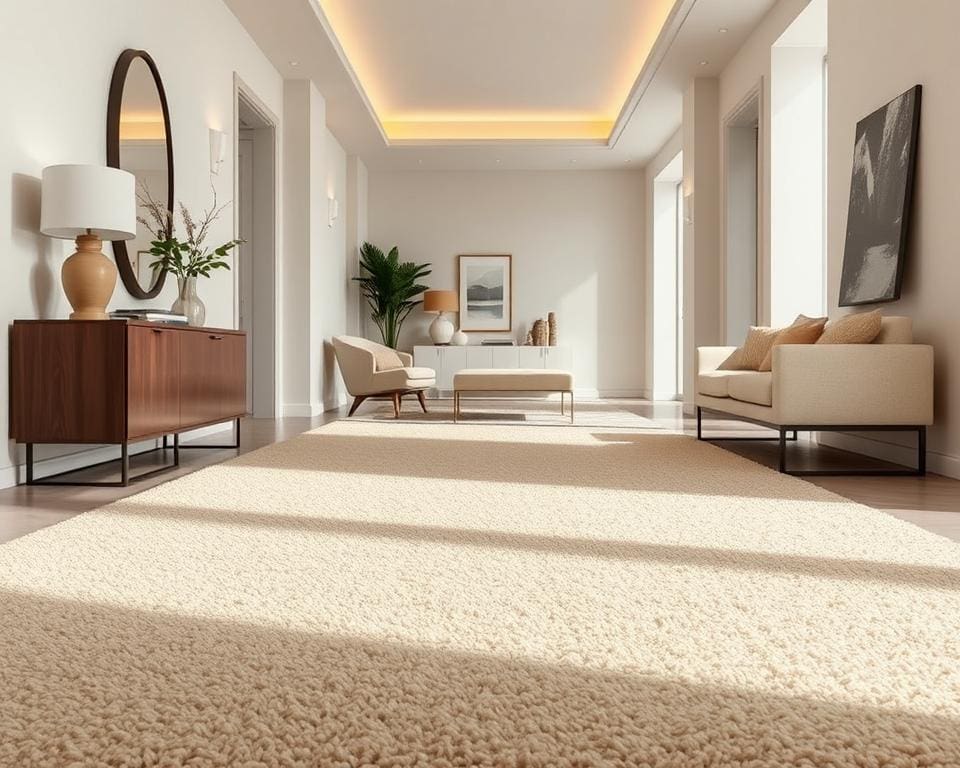 Langflor Teppiche beige