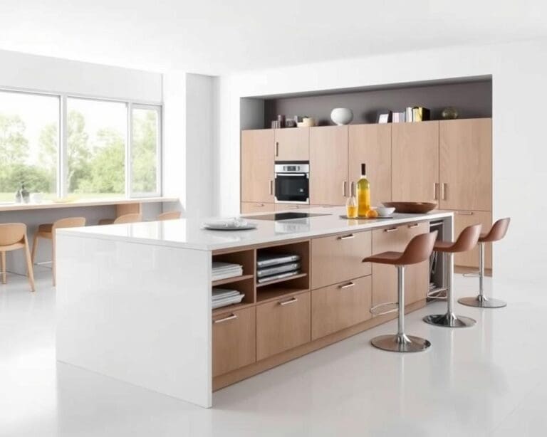 Multifunktionale Kücheninseln mit verstecktem Stauraum