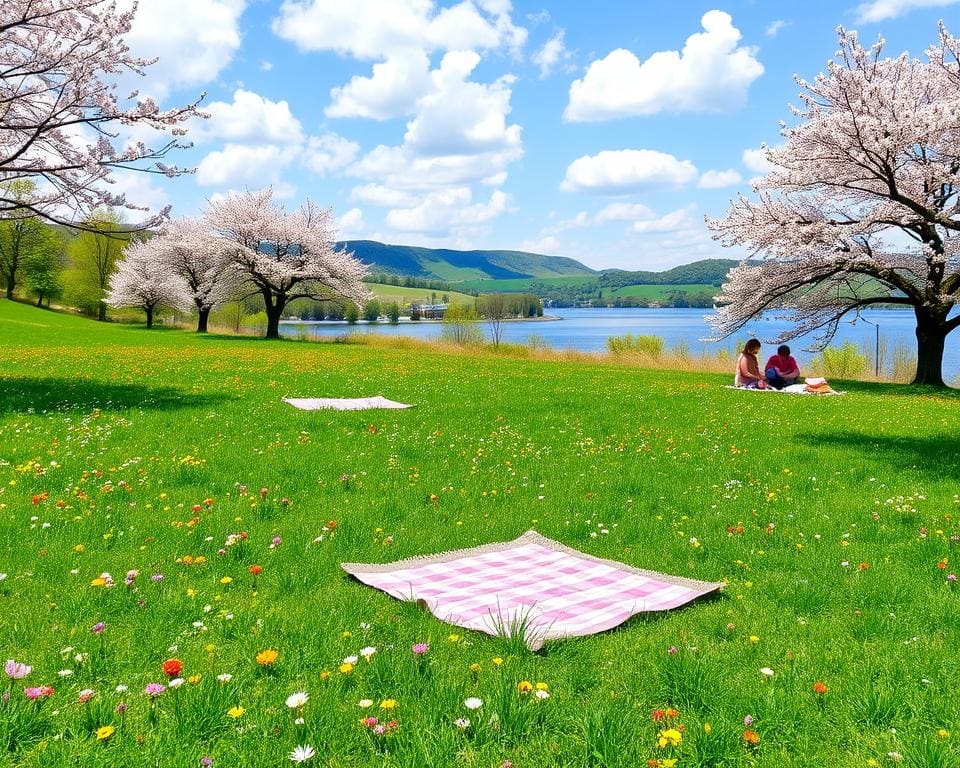 Parks für Picknick mit Aussicht