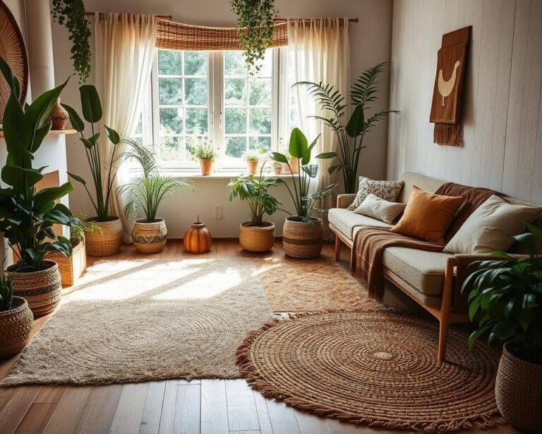 Teppiche aus Naturfasern für nachhaltige Wohnideen