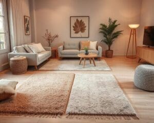 Teppiche in gedeckten Farben für harmonische Wohnräume