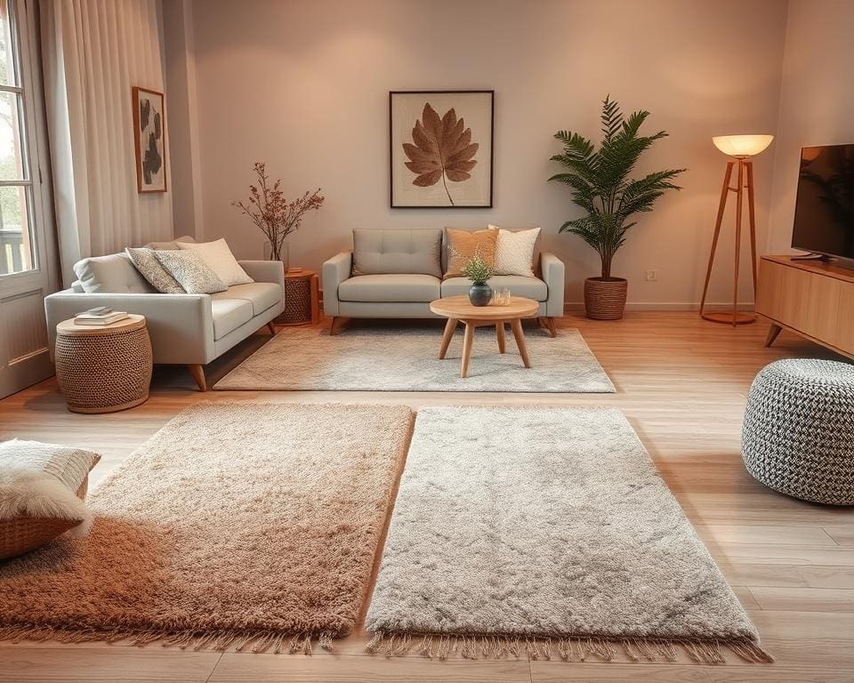 Teppiche in gedeckten Farben für harmonische Wohnräume
