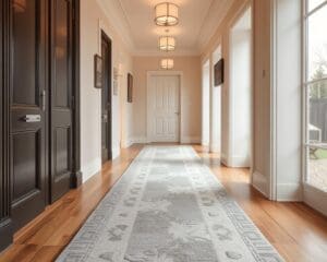 Teppichläufer in neutralen Farben für Flure und Dielen