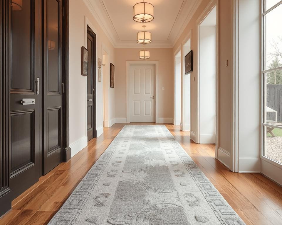 Teppichläufer in neutralen Farben für Flure und Dielen