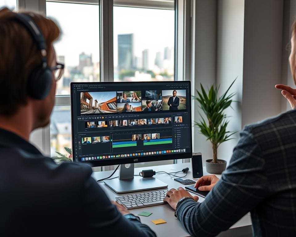 Videos zusammenschneiden und exportieren online