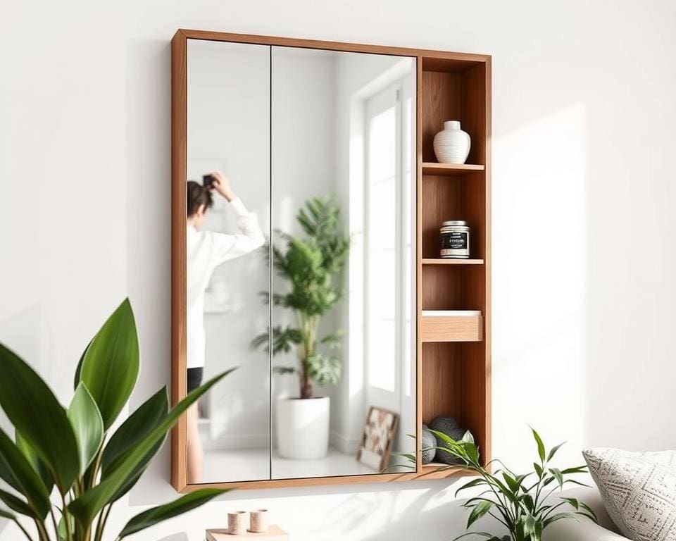 Die besten Spiegel mit integriertem Stauraum