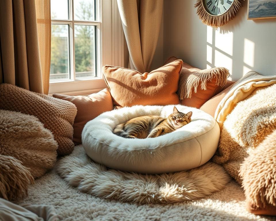 Katzenbetten: Welche Materialien sind am bequemsten?