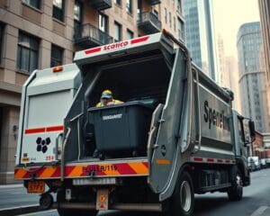 Müllwagenfahrer: Effiziente Abfallentsorgung in Städten