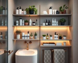 Multifunktionale Badregale für mehr Ordnung im Badezimmer